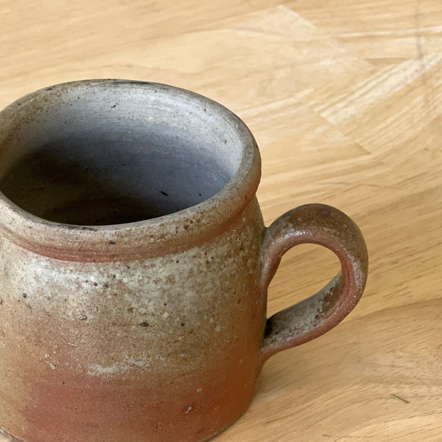 Antique French Stoneware Confit Pot
