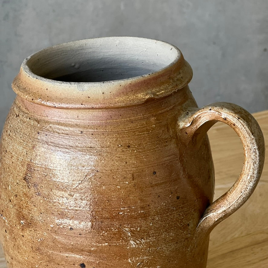 L Vintage French Confit Pot IV
