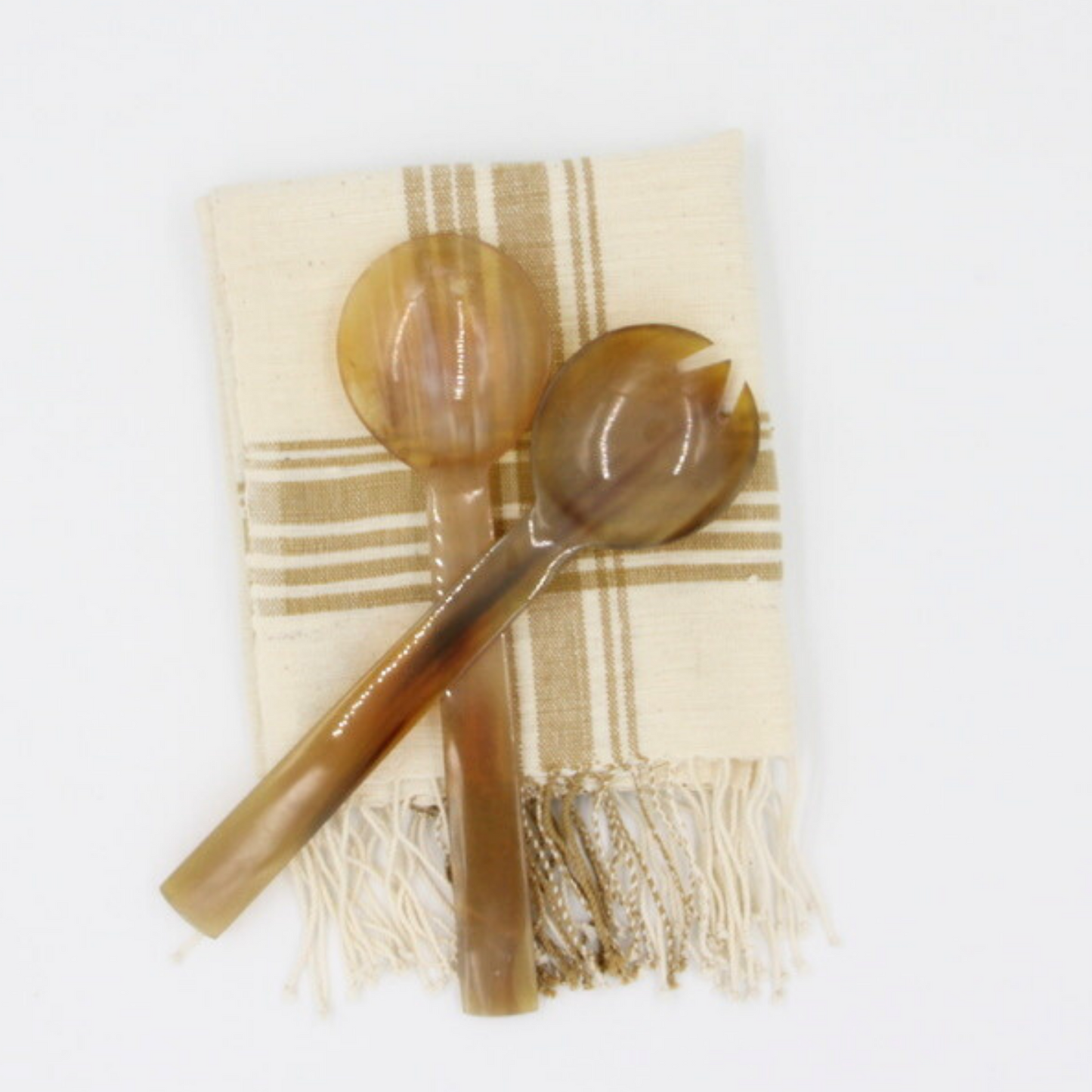 Horn Salad Servers