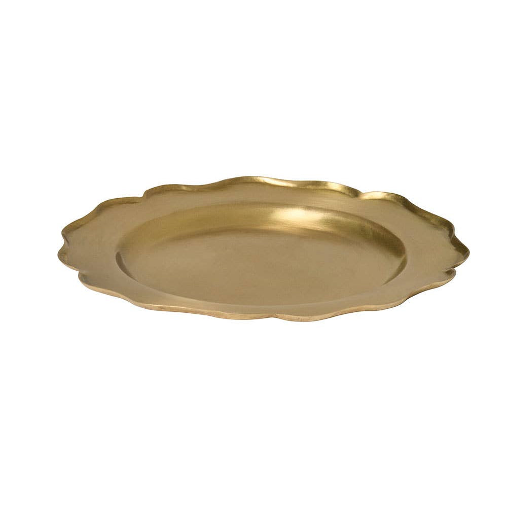 Flora Brass Tray (M)