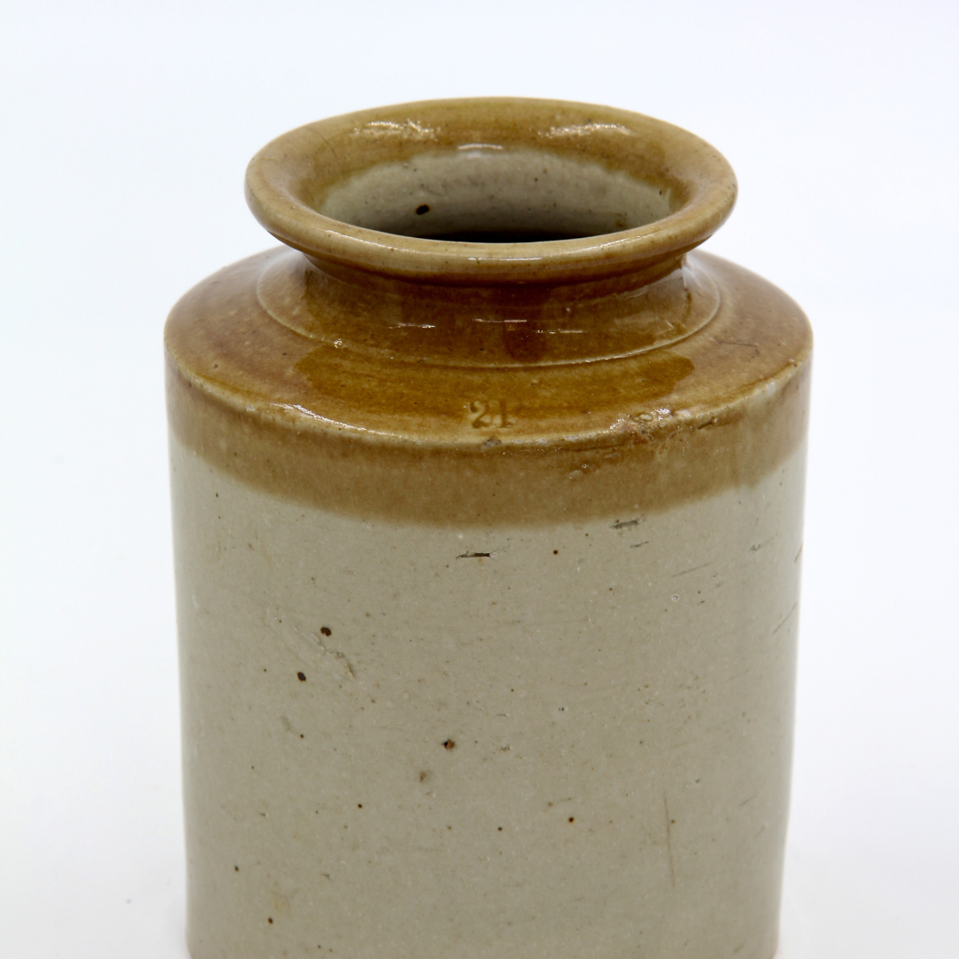 Vintage English Storage Jar XVI