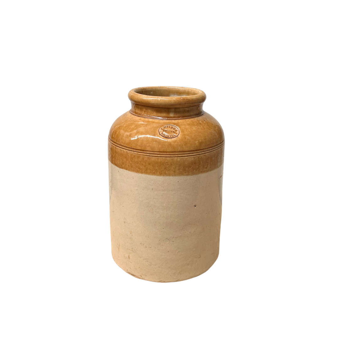 Vintage English Storage Jar VI