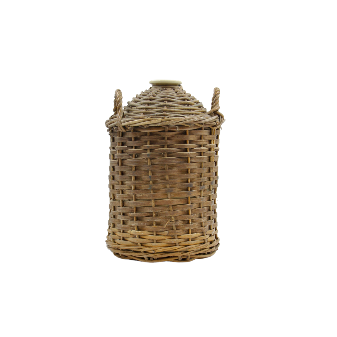 Antique Demijohn - Rattan II