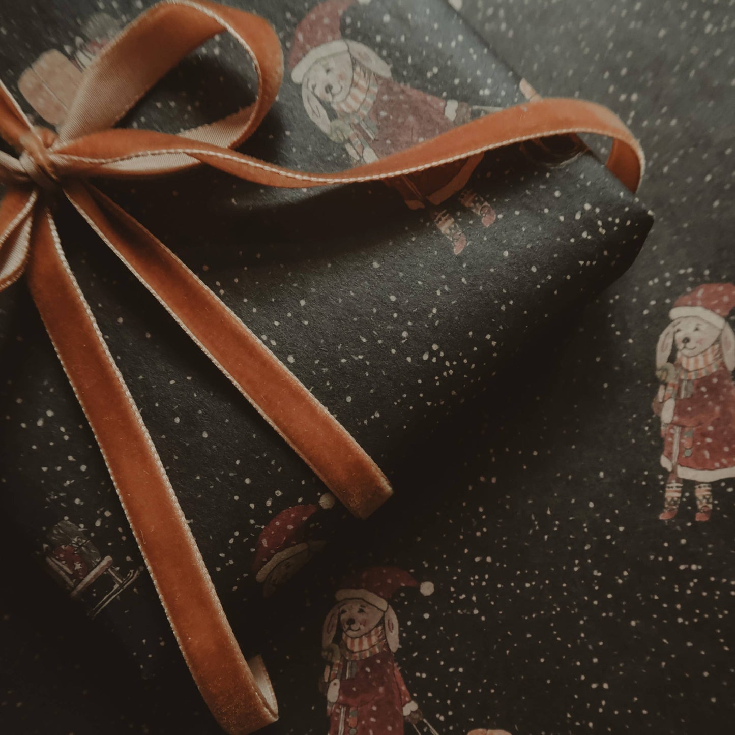 Christmas Bunny Wrapping Paper