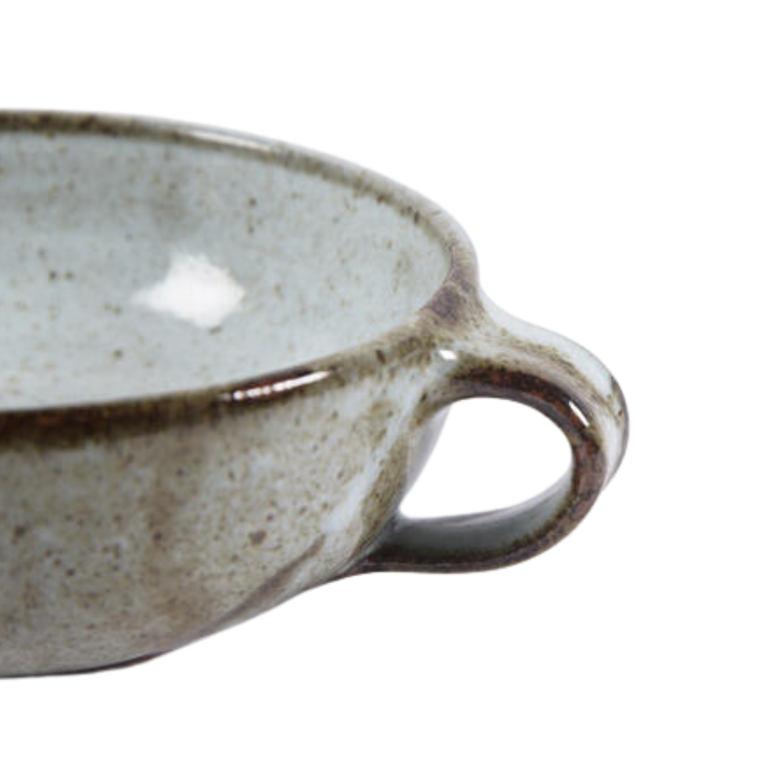 Speckled Stoneware Soup Bowl