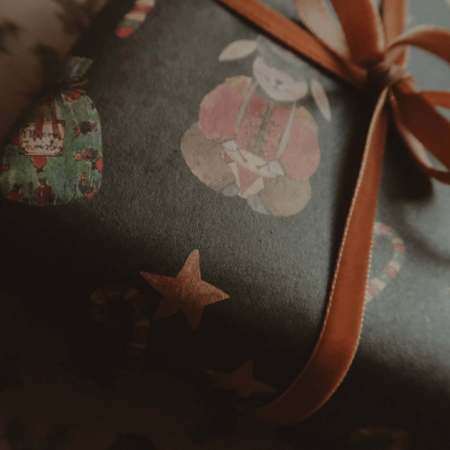 Drummer Bunny Wrapping Paper