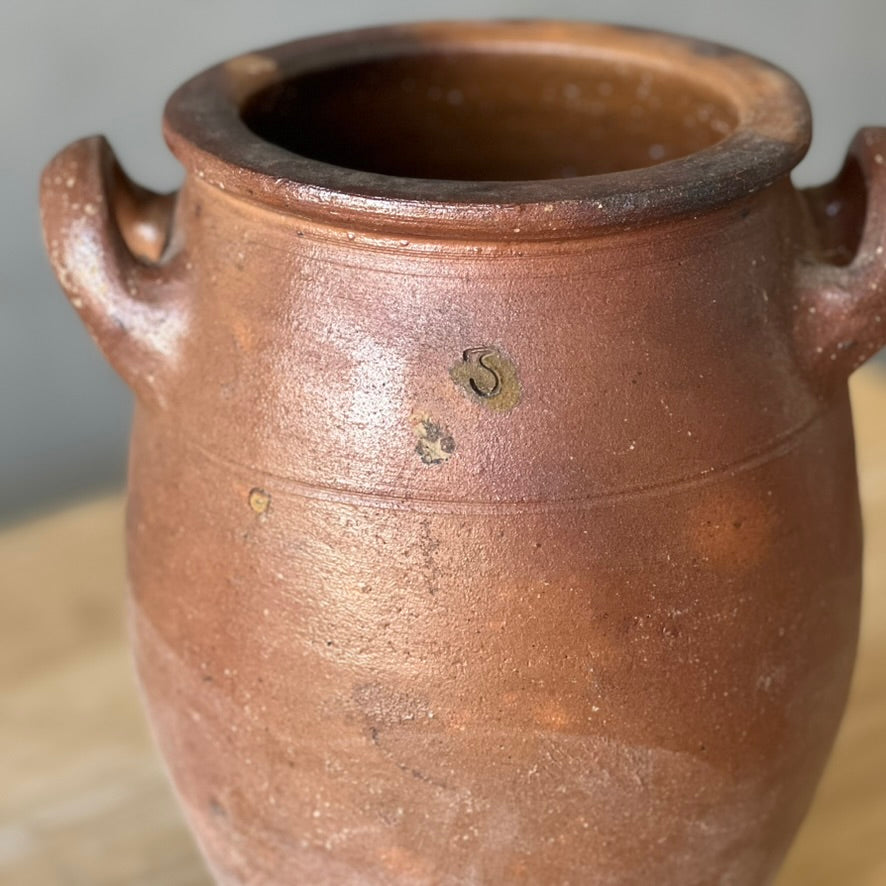 L Vintage French Confit Pot II
