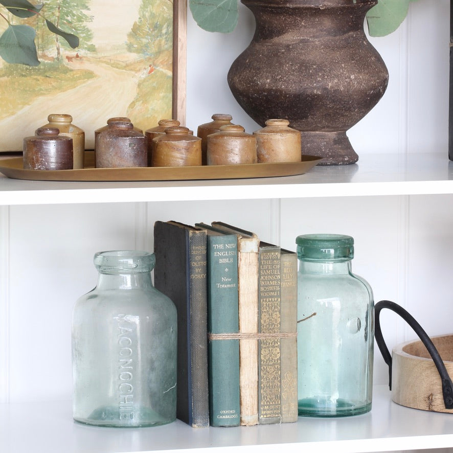 Antique Book Stack - Ocean