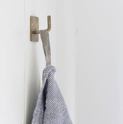 Brass Plate Single Hook