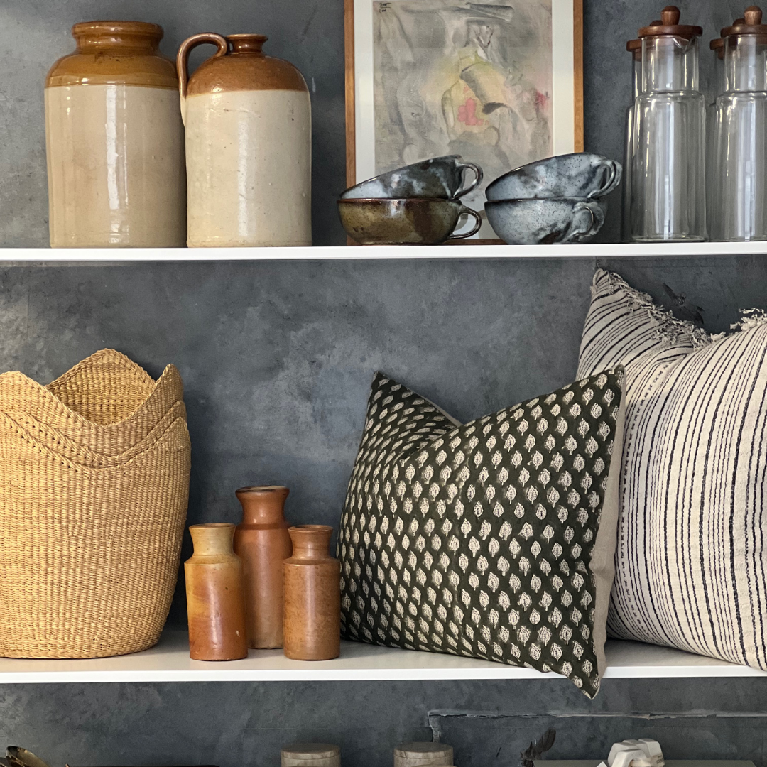 Vintage Salt Glazed Flagon II