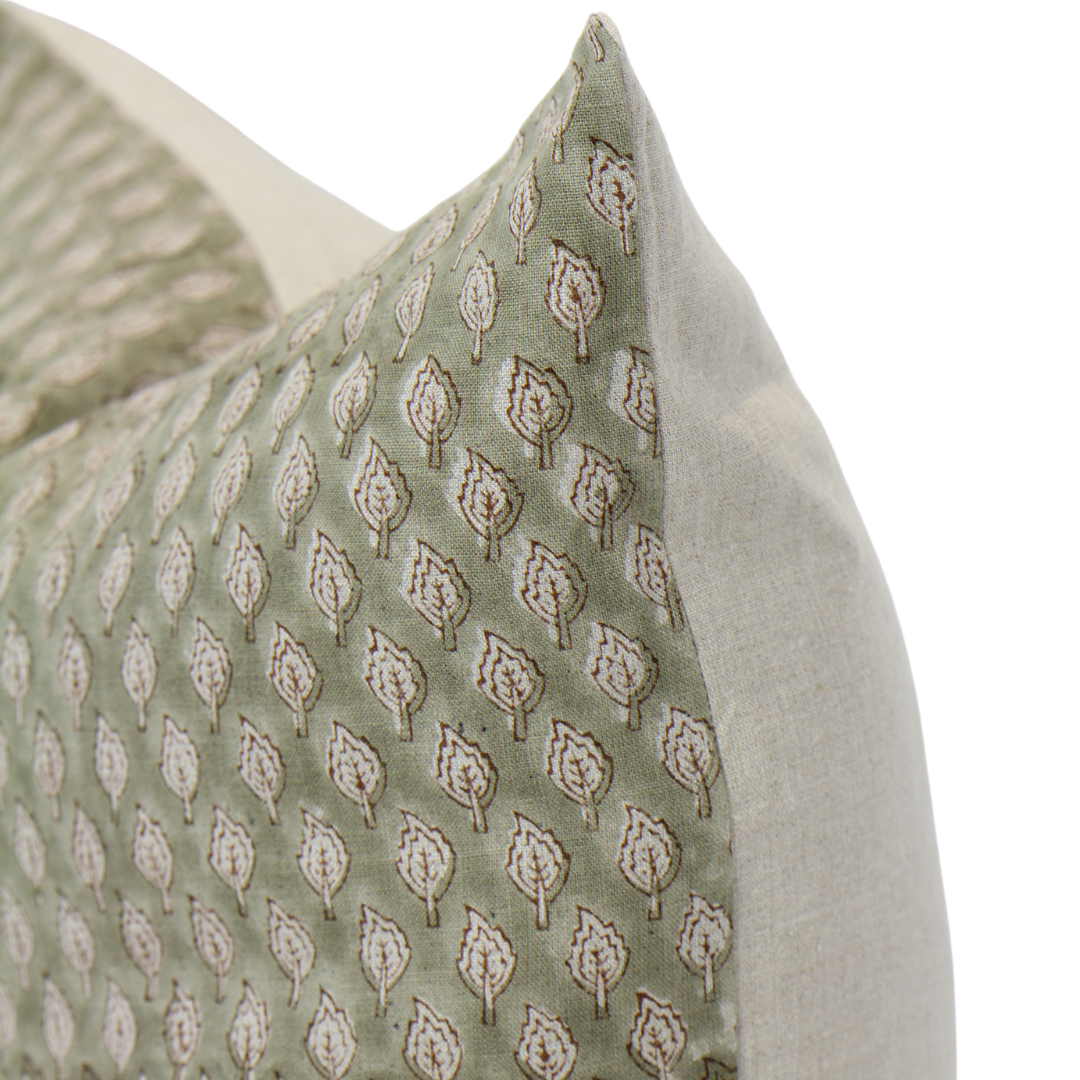 Atticus Block Print Cushion