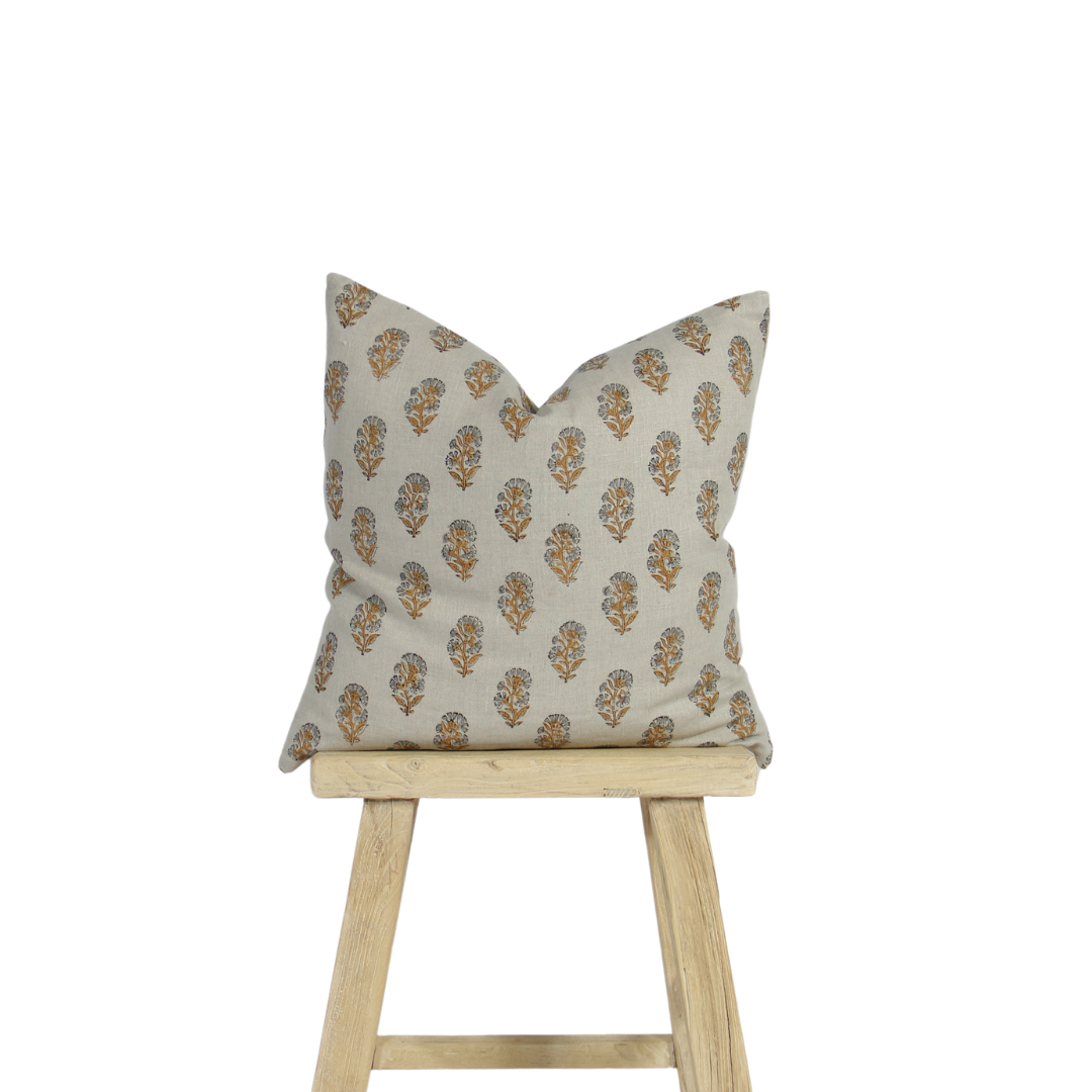 Audrey Block Print Cushion