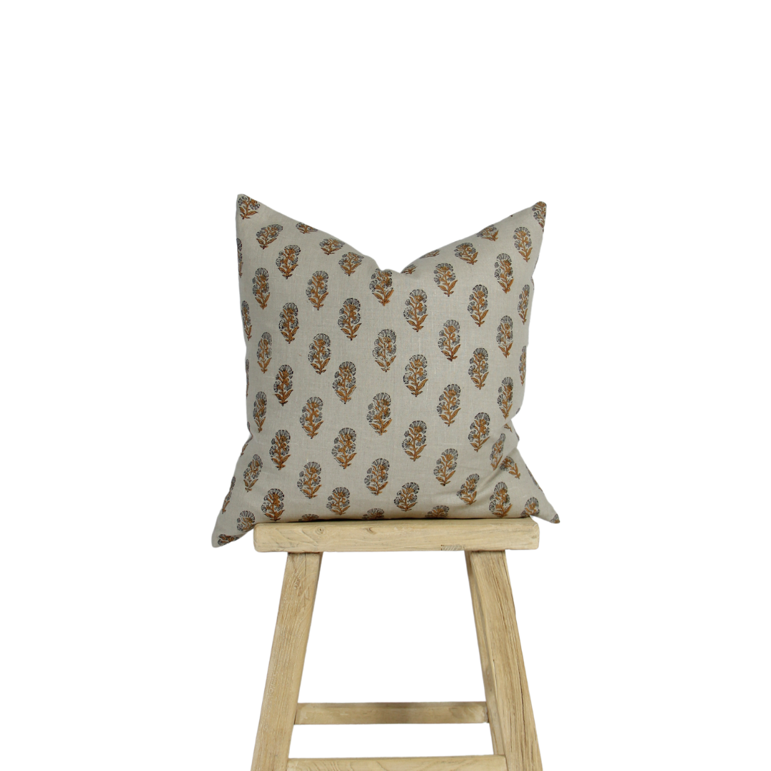 Audrey Block Print Cushion