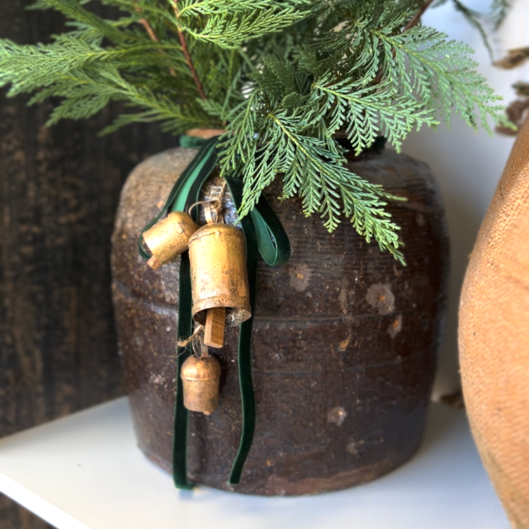 Mini Brass Bells | Set of 4