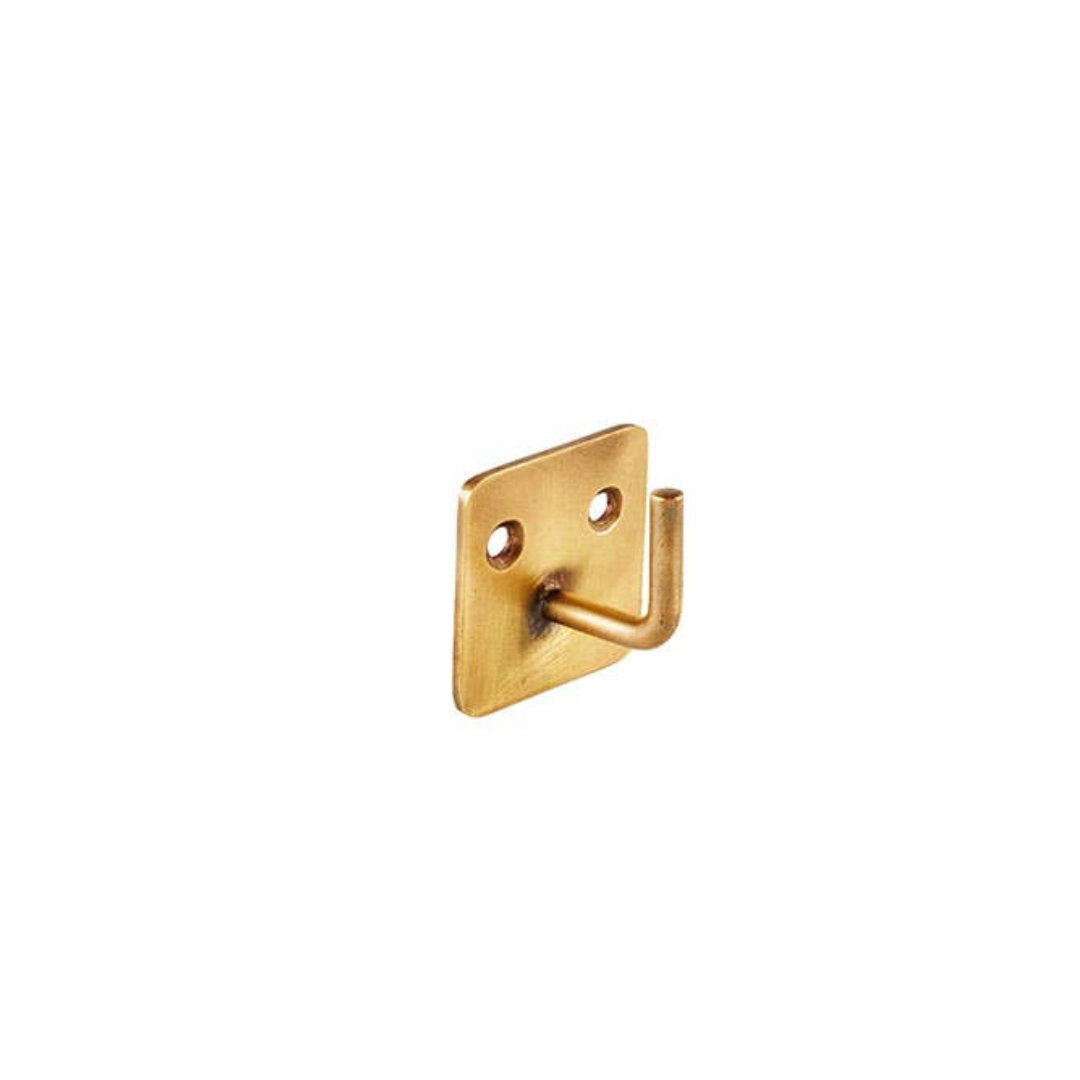 Brass Plate Single Hook