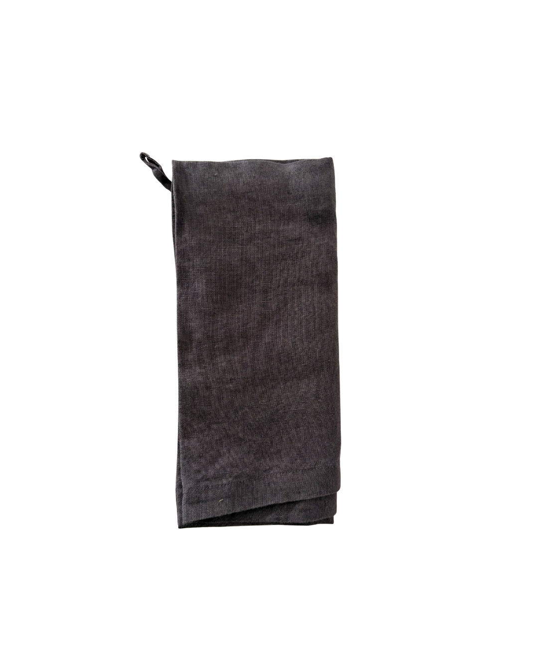 French Linen Tea Towel | Charcoal