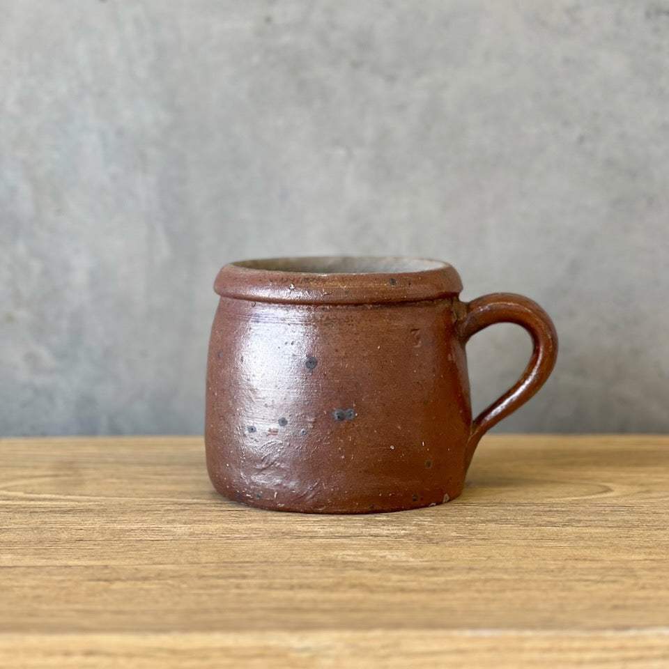 Antique French Stoneware Confit Pot (Med II)