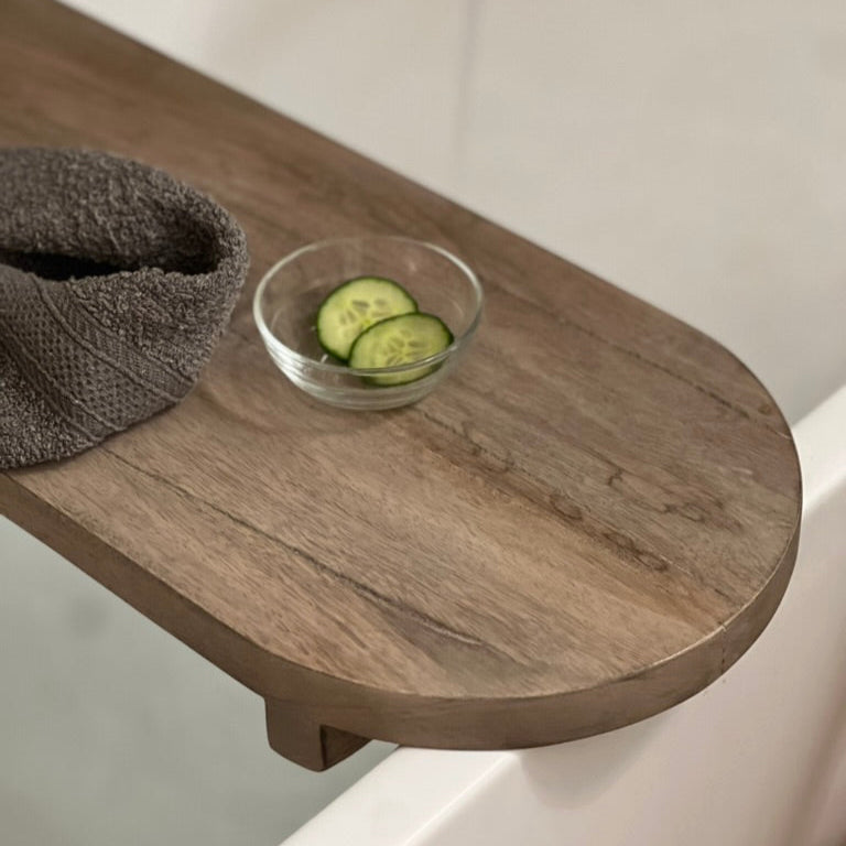 Aged Timber Bath Caddy