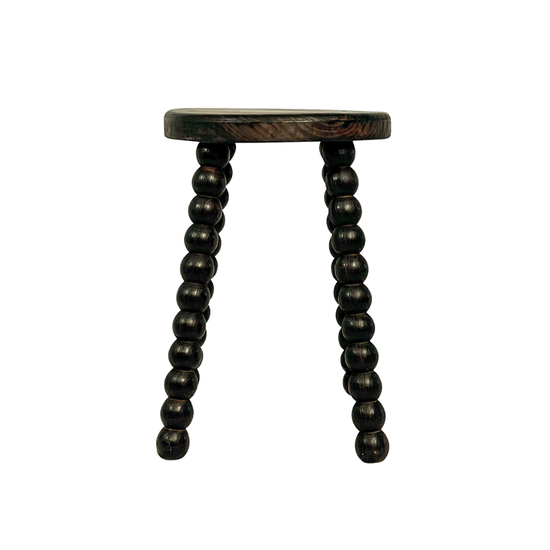 Ebony Bobbin Stool