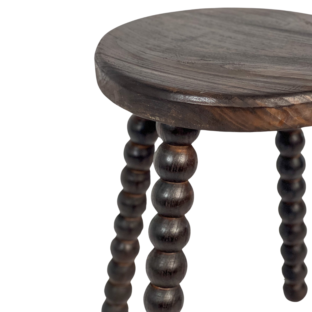 Ebony Bobbin Stool