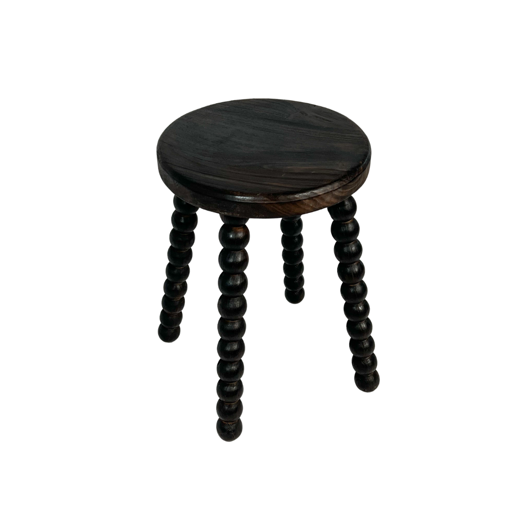 Ebony Bobbin Stool