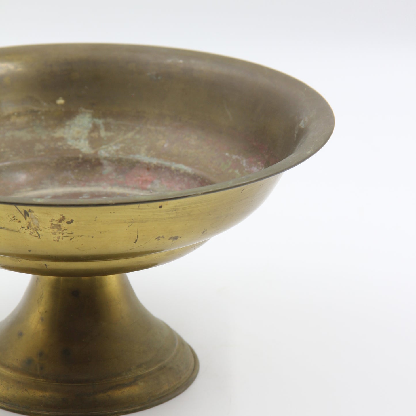 Antiqued Footed Bowl