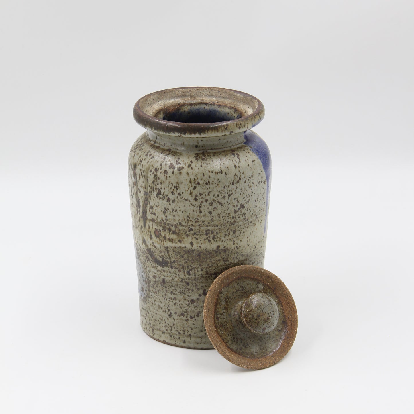 Rustic Speckle Jar with Lid