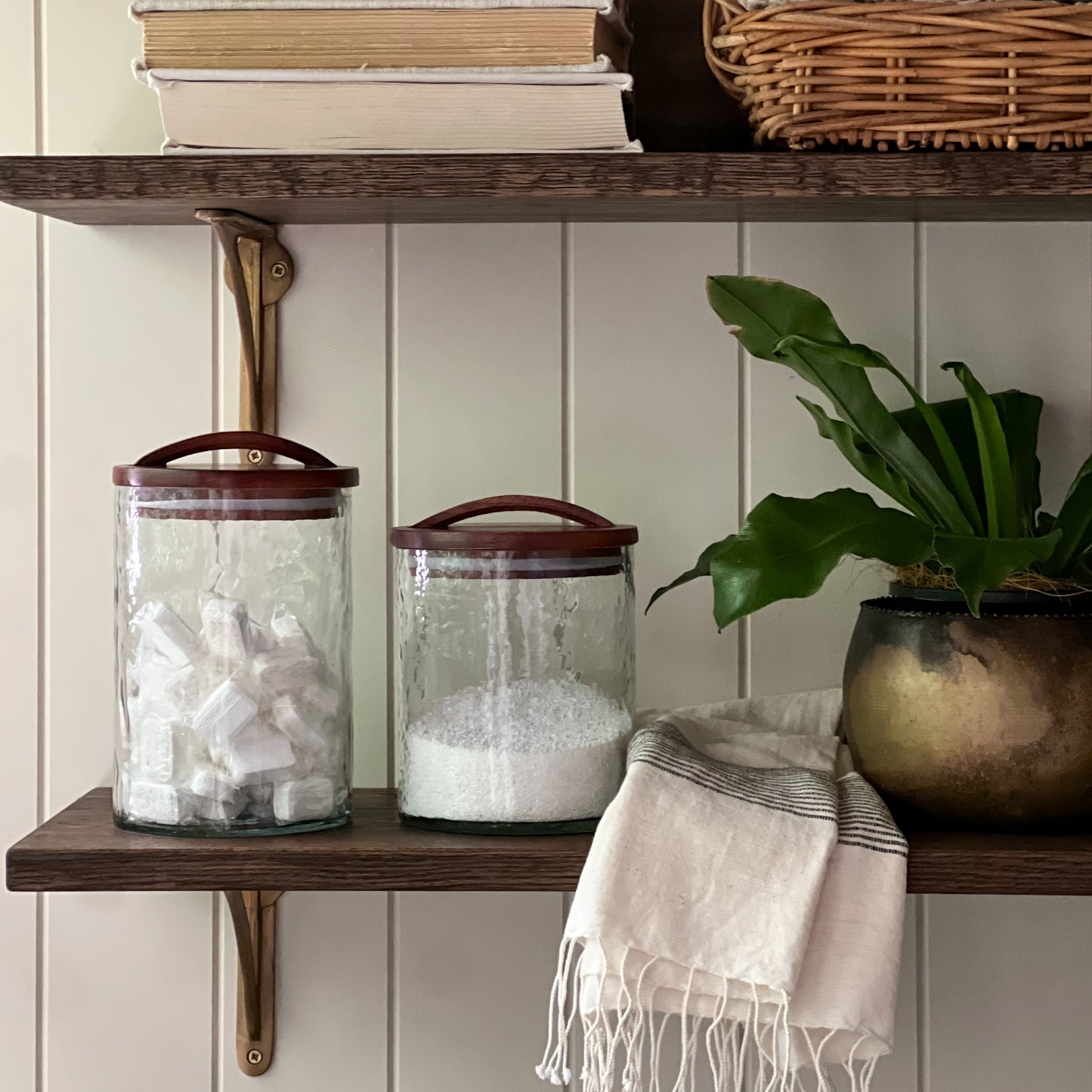 Oliver Glass Canister S | Clear