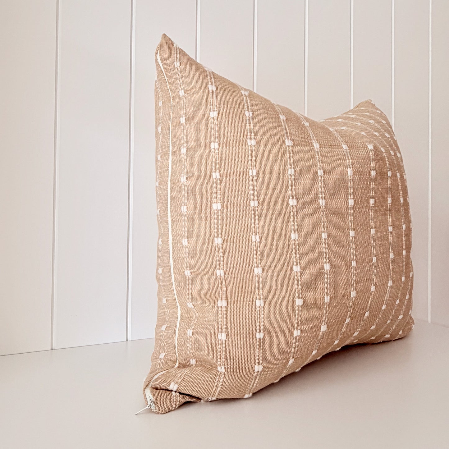 Bedouin Stripe Cushion | Apricot