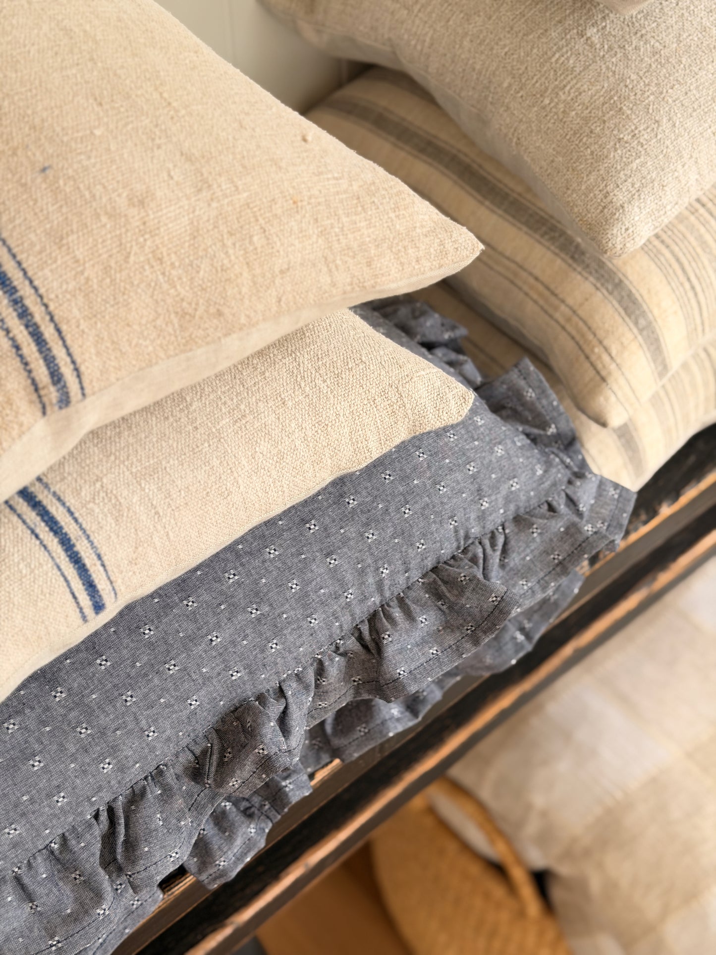 Bella Ruffle Cushion