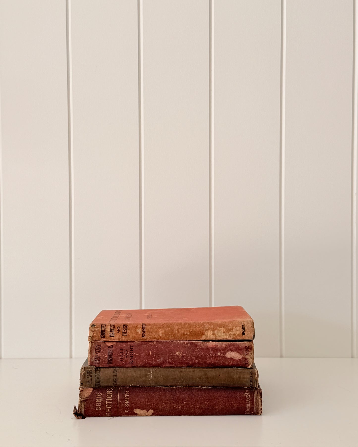 Antique & Vintage Decorative Book Stack | Maths
