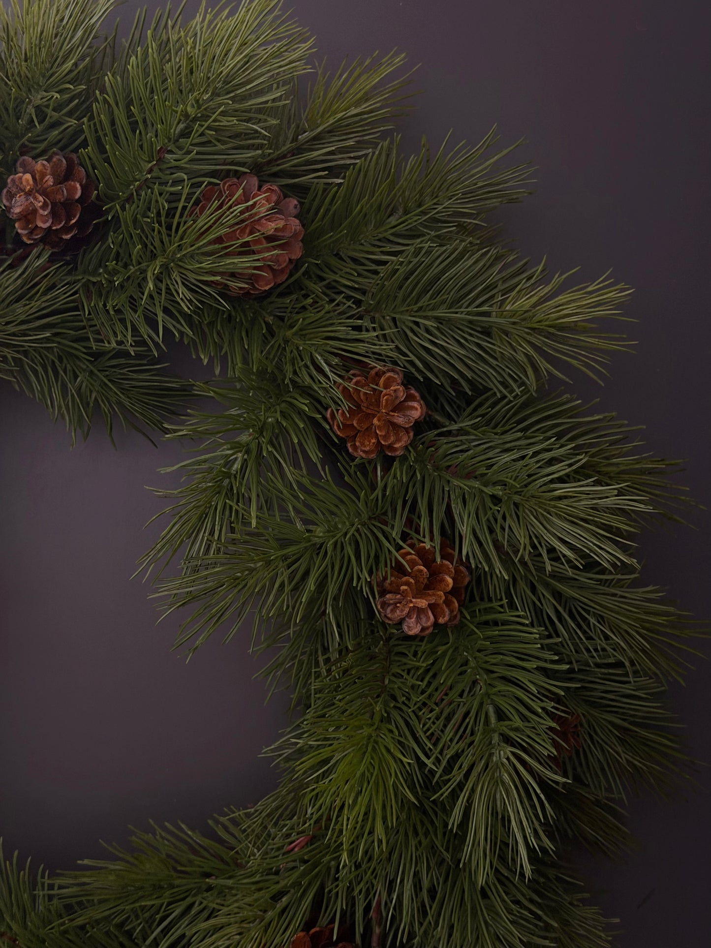Pine Cone Wreath 65cm