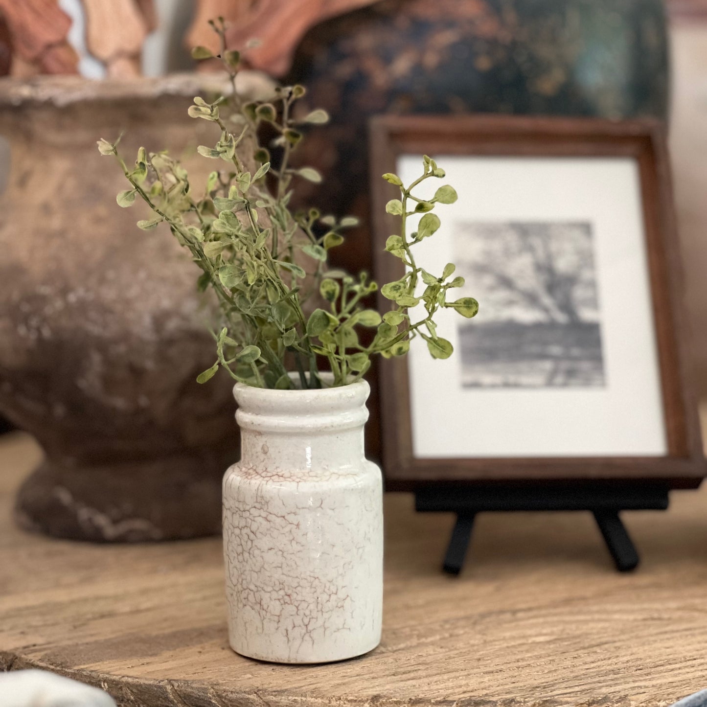Craze Ironstone Pots