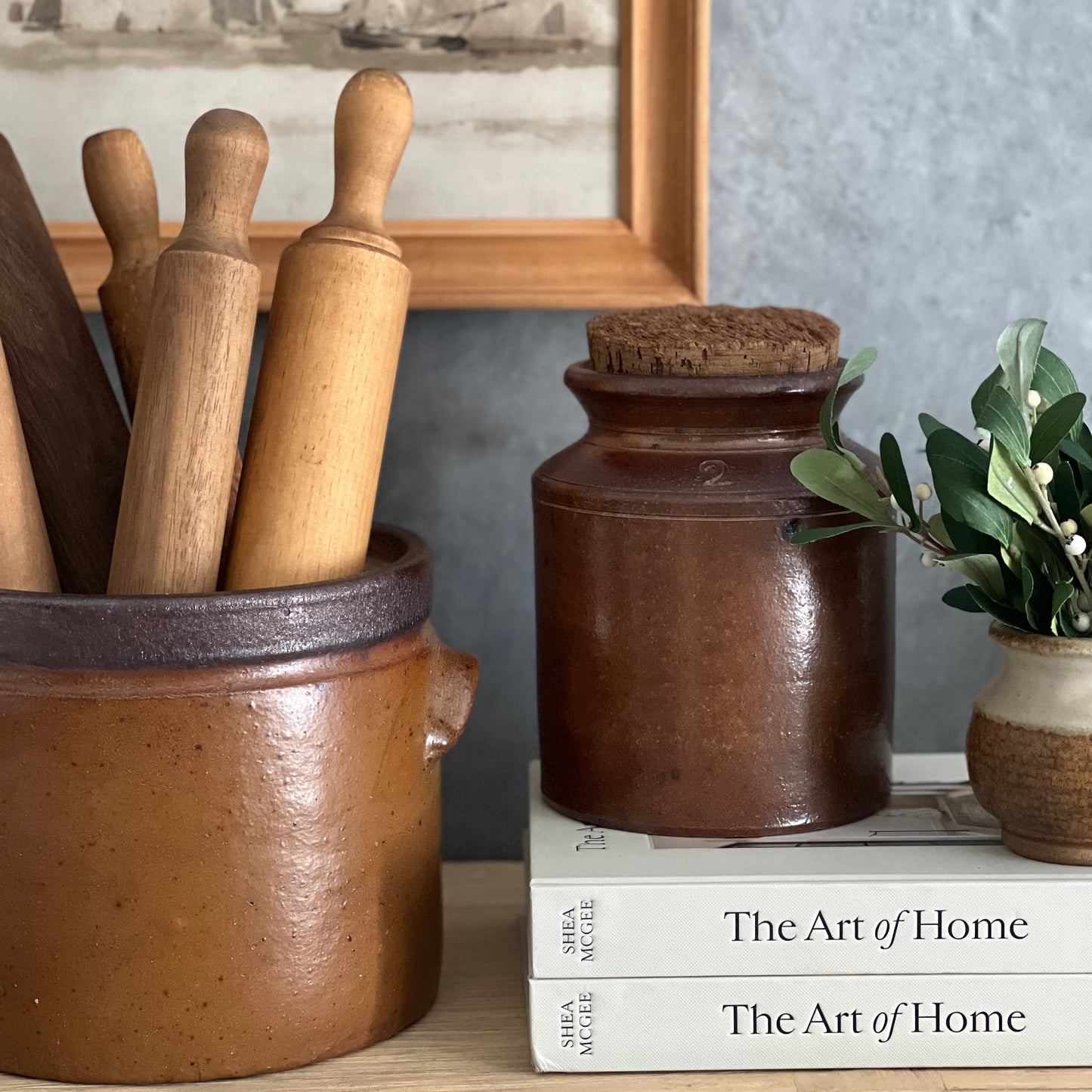 Vintage Crock with Cork