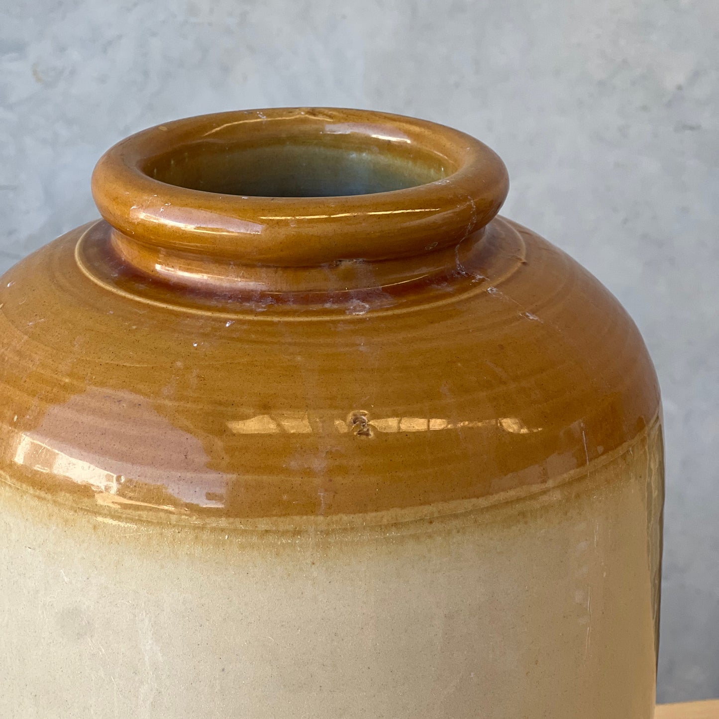 Vintage English Storage Jar XXIV
