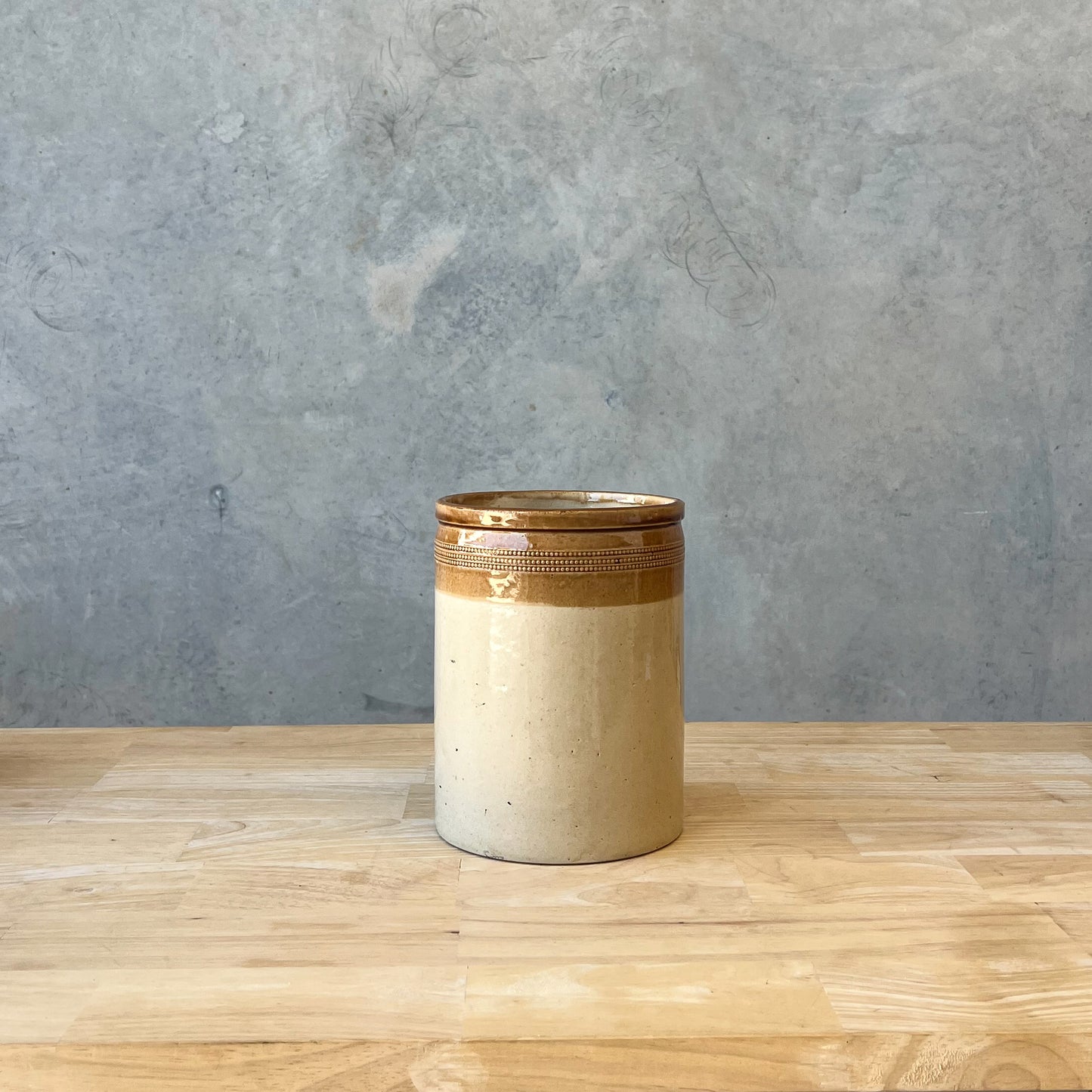 Vintage English Storage Jar XXV