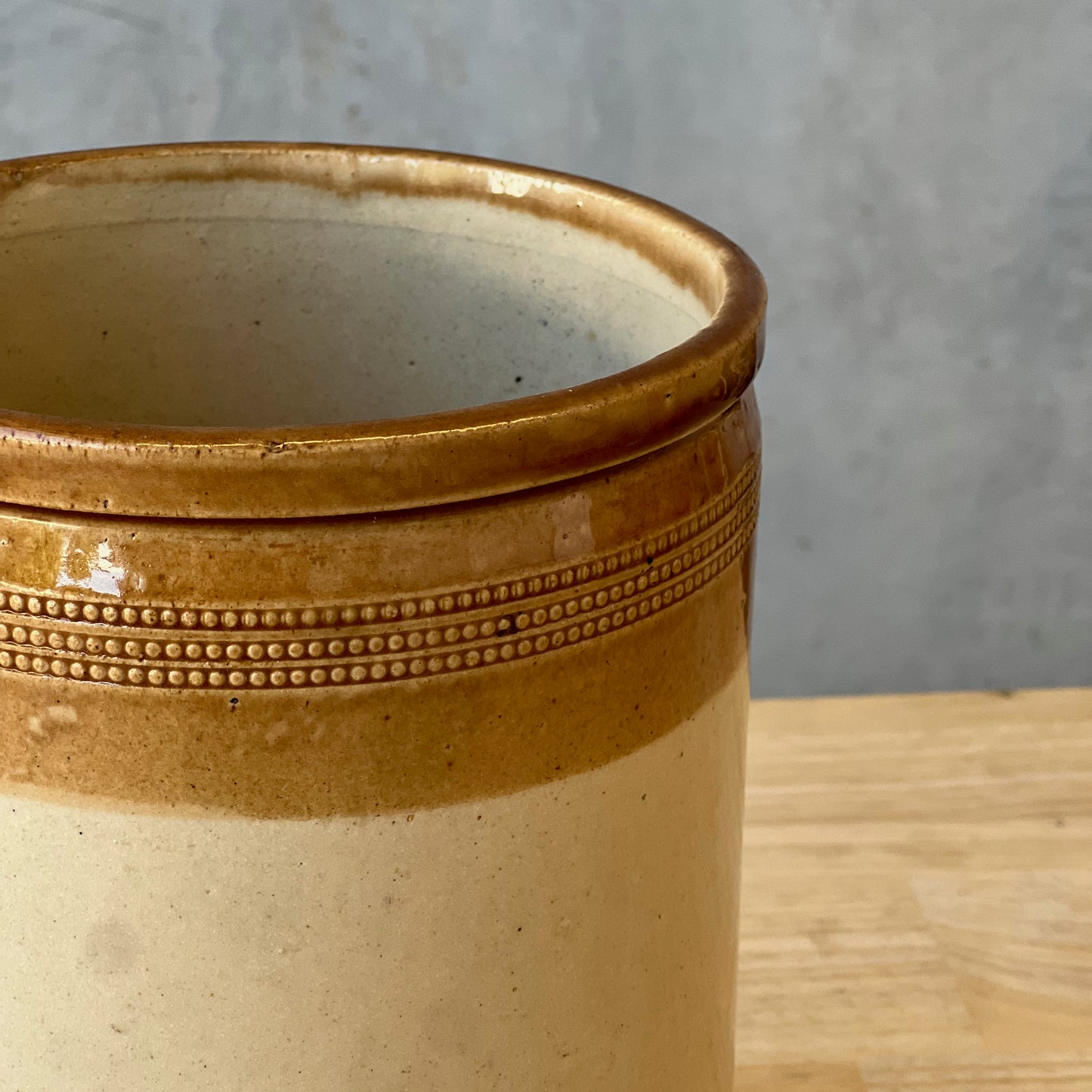 Vintage English Storage Jar XXV