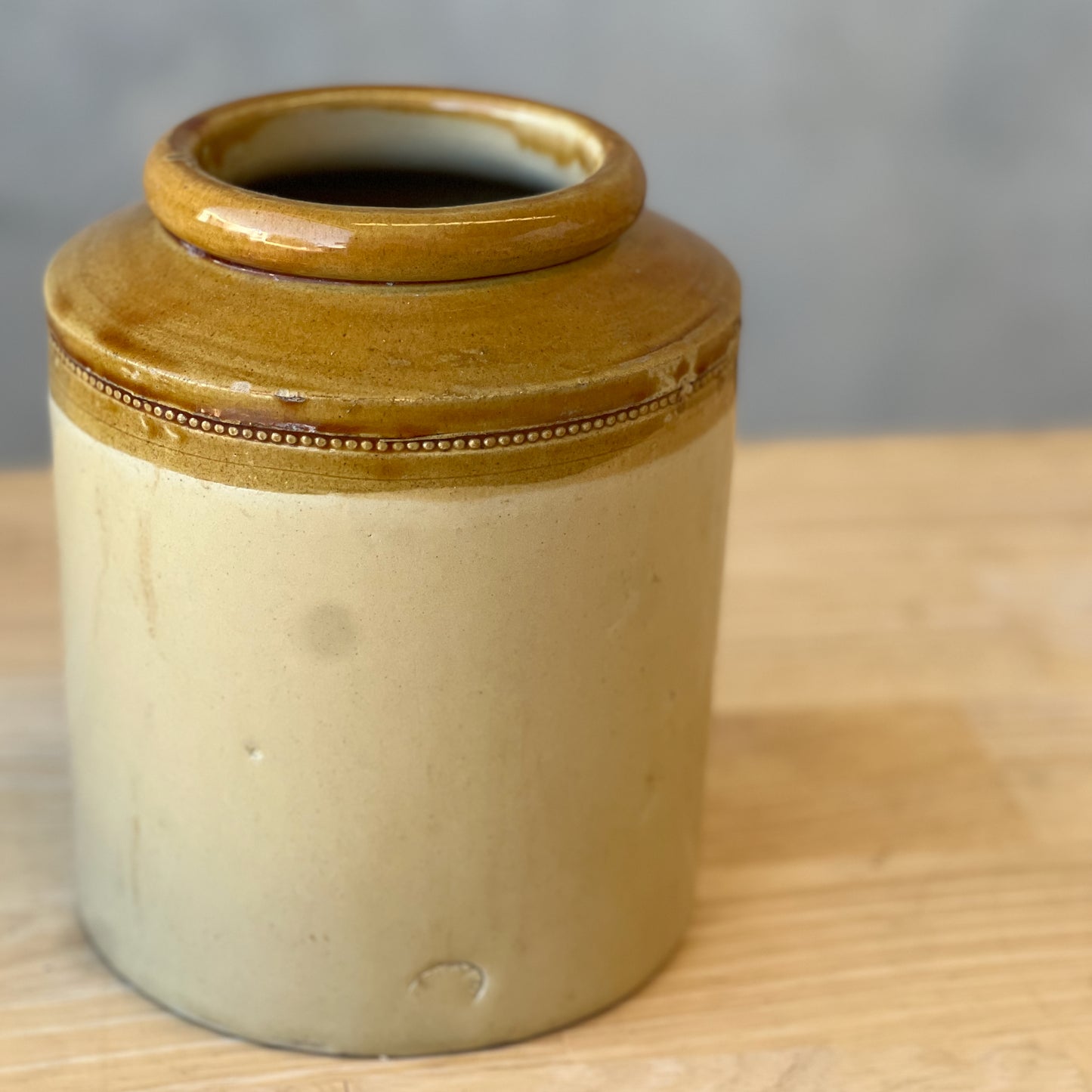 Vintage English Storage Jar XXVI