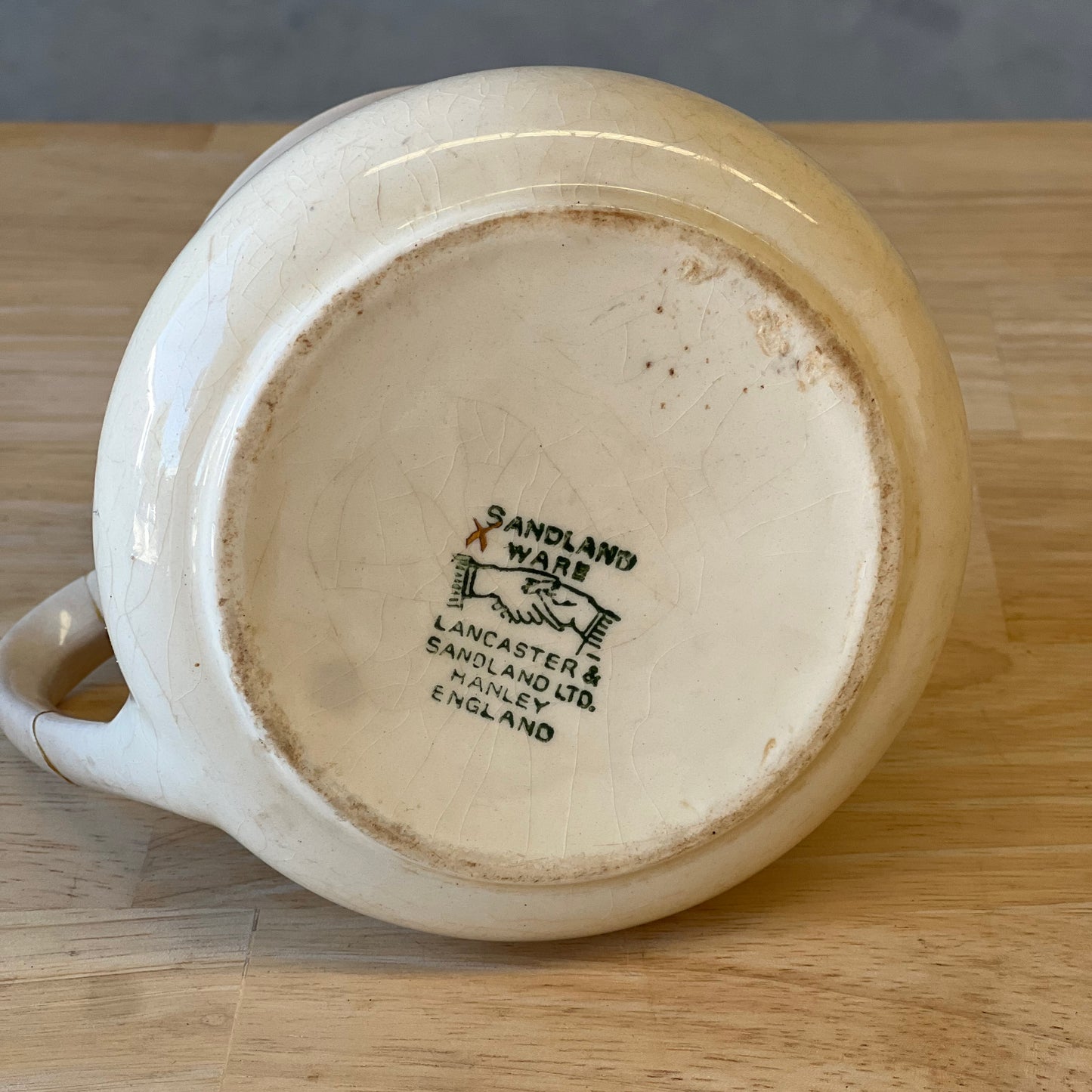 Vintage Lancaster & Sandland Ware Milk Jug
