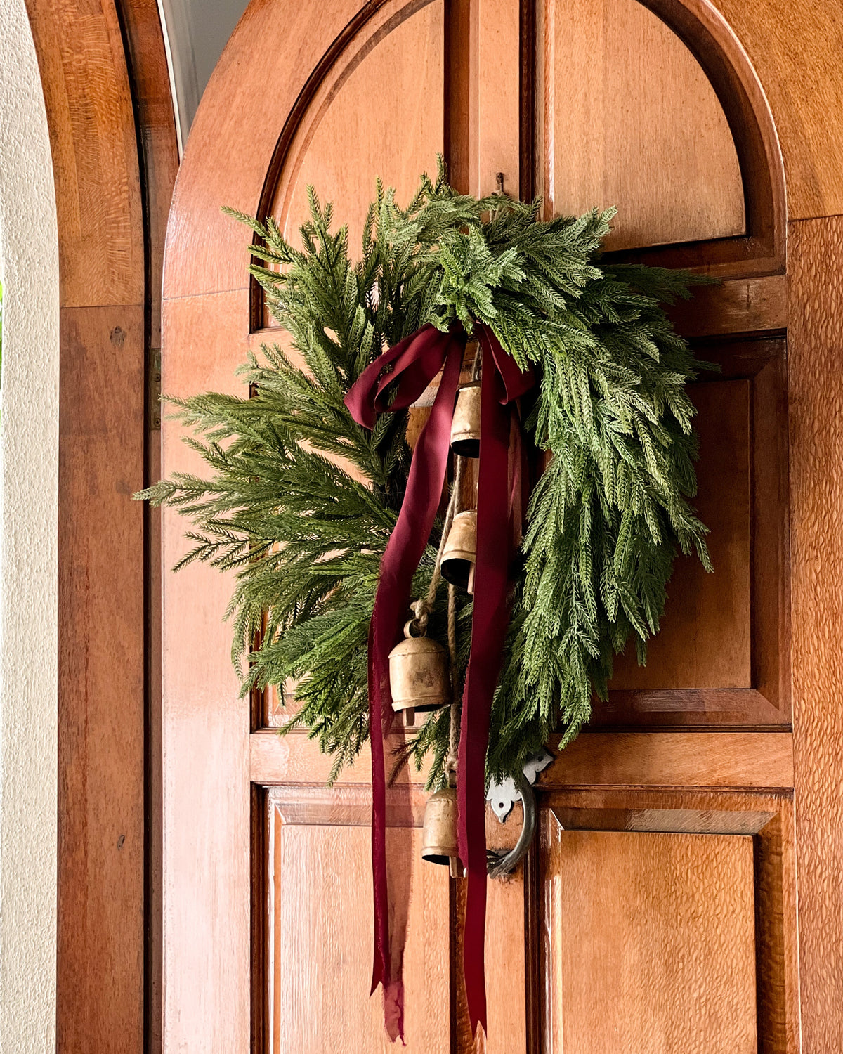 Norfolk Pine Wreath 70cm
