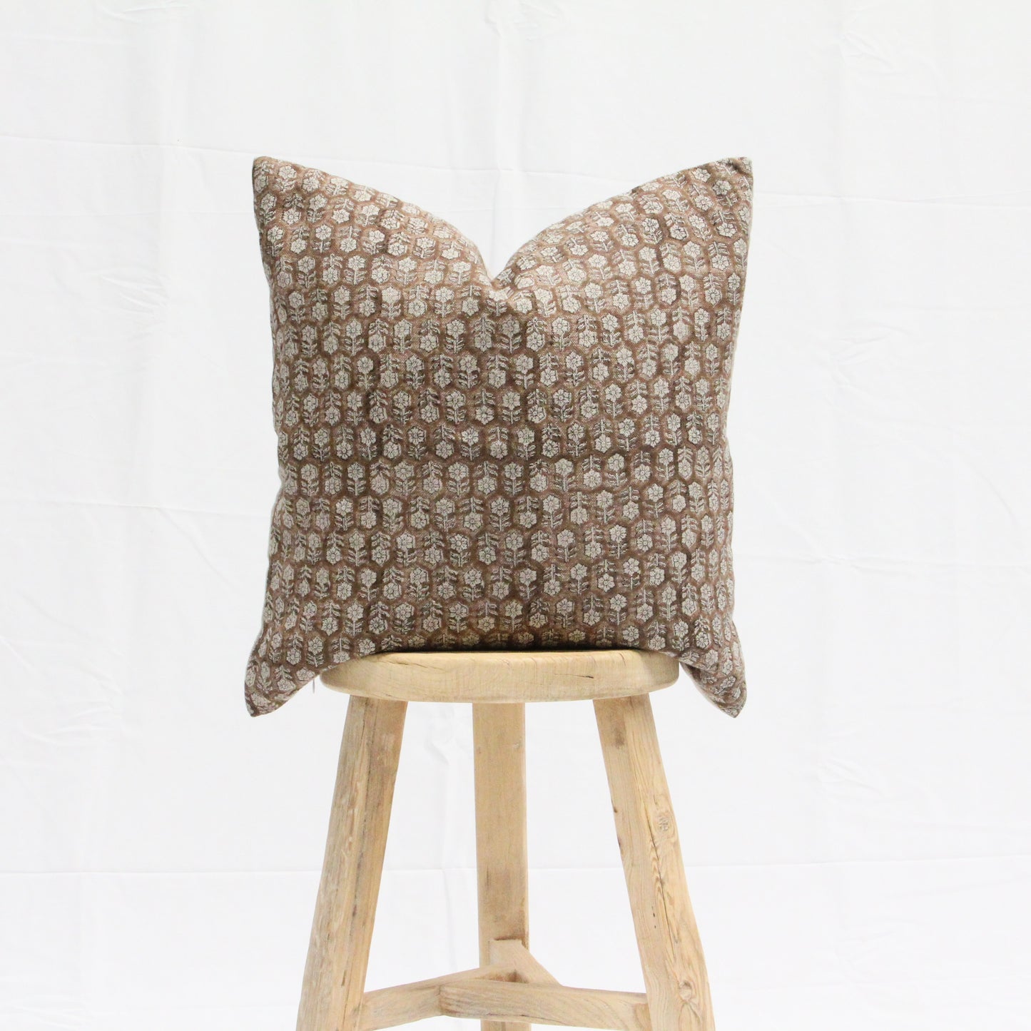 Mabel Blockprint Cushion