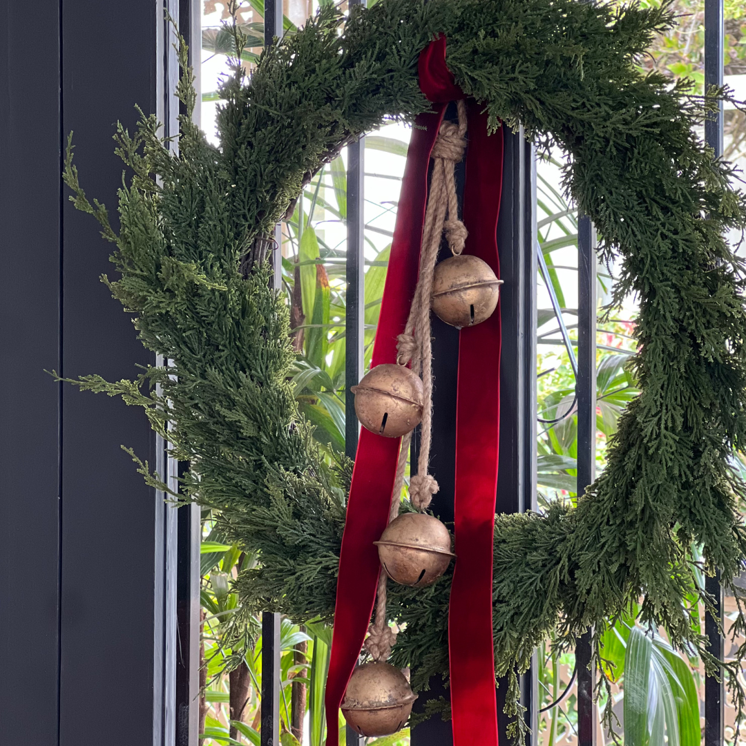 Faux Cypress Wreath 70cm