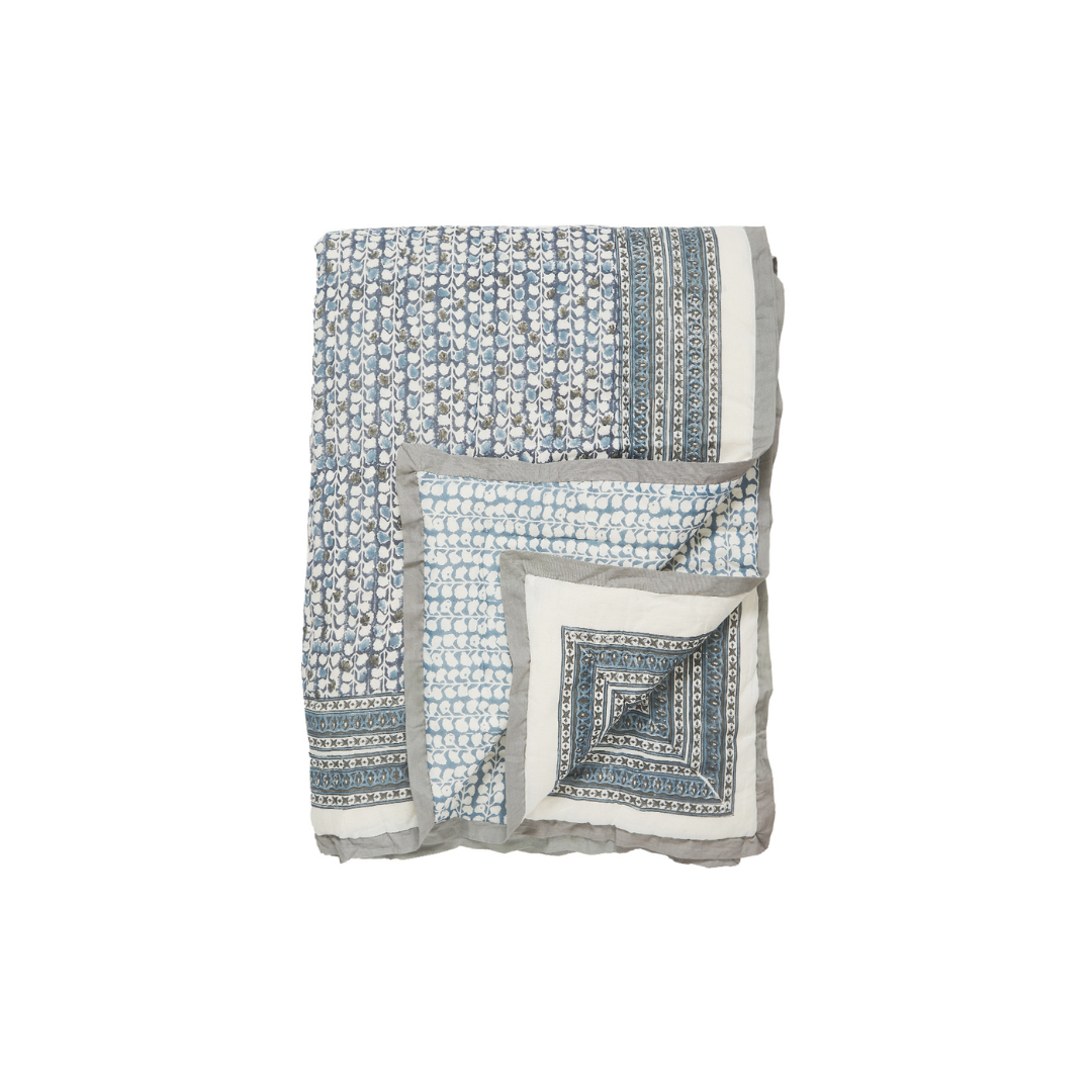 Leslie Block Print Quilt