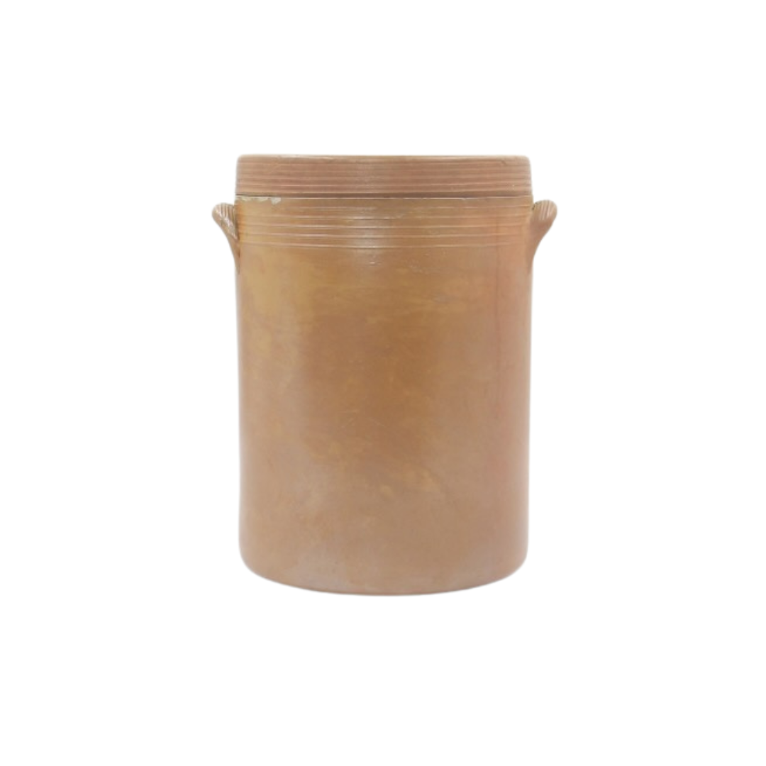 Vintage XL French Lidded Confit Pot