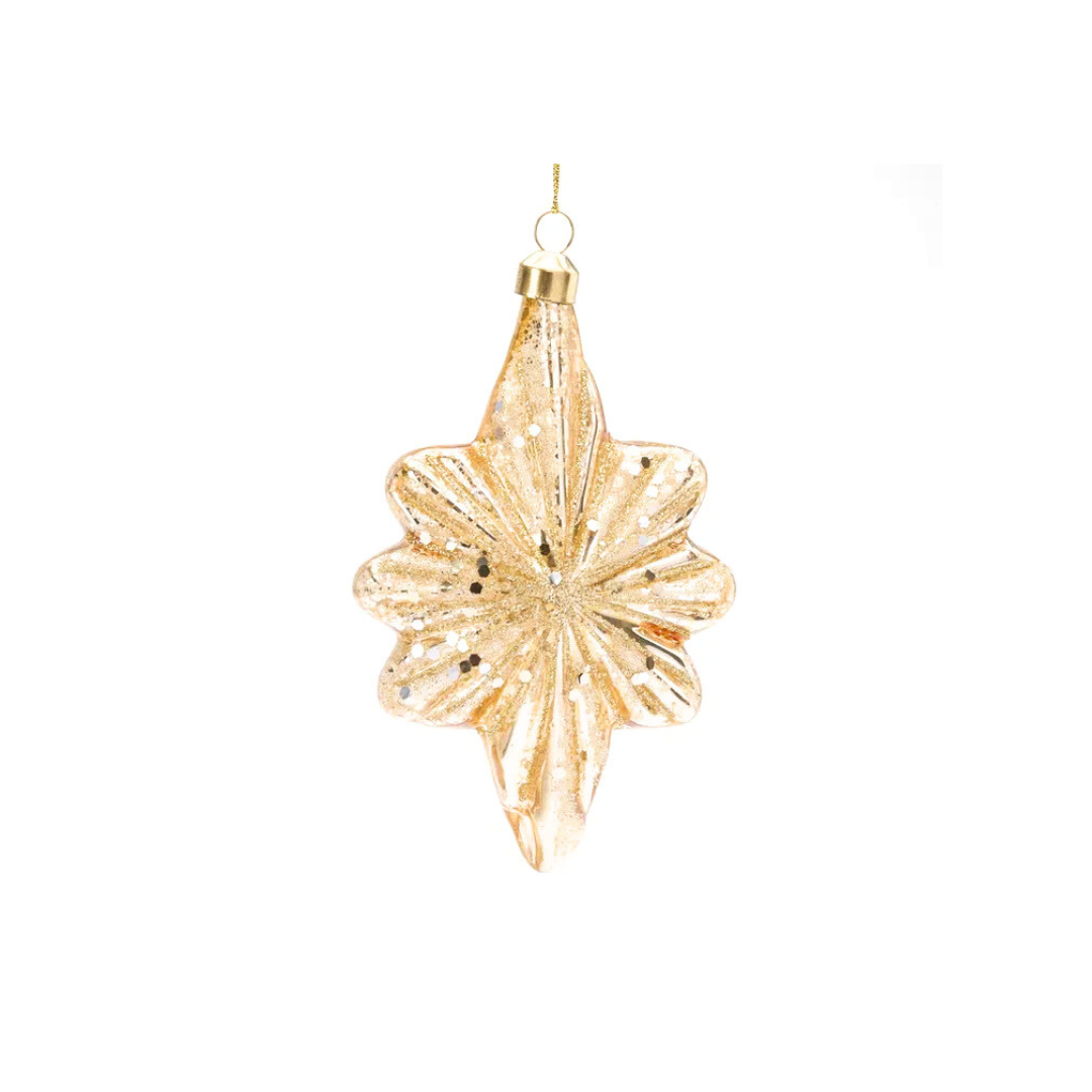 Majestic Gold Star Ornament
