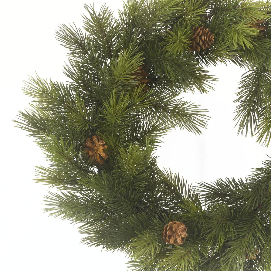 Pine Cone Wreath 65cm