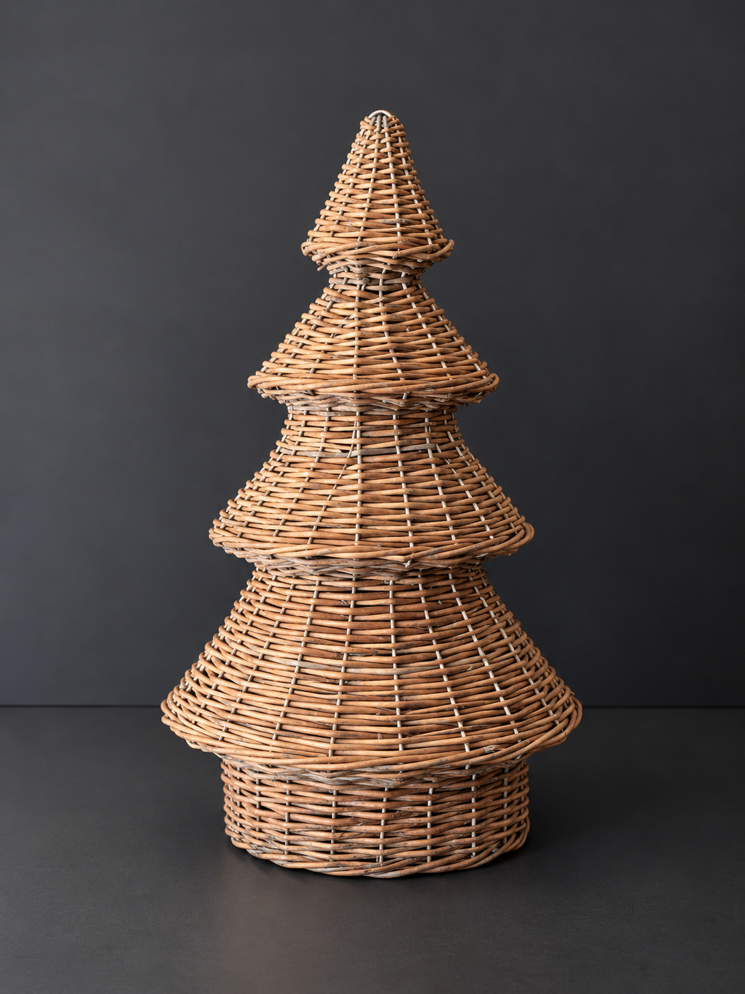 Wicker Christmas Trees