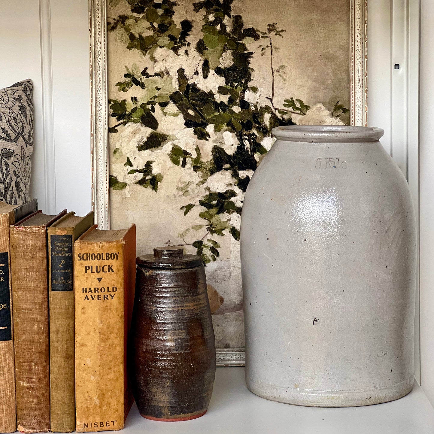 Vintage French Farmhouse Crock