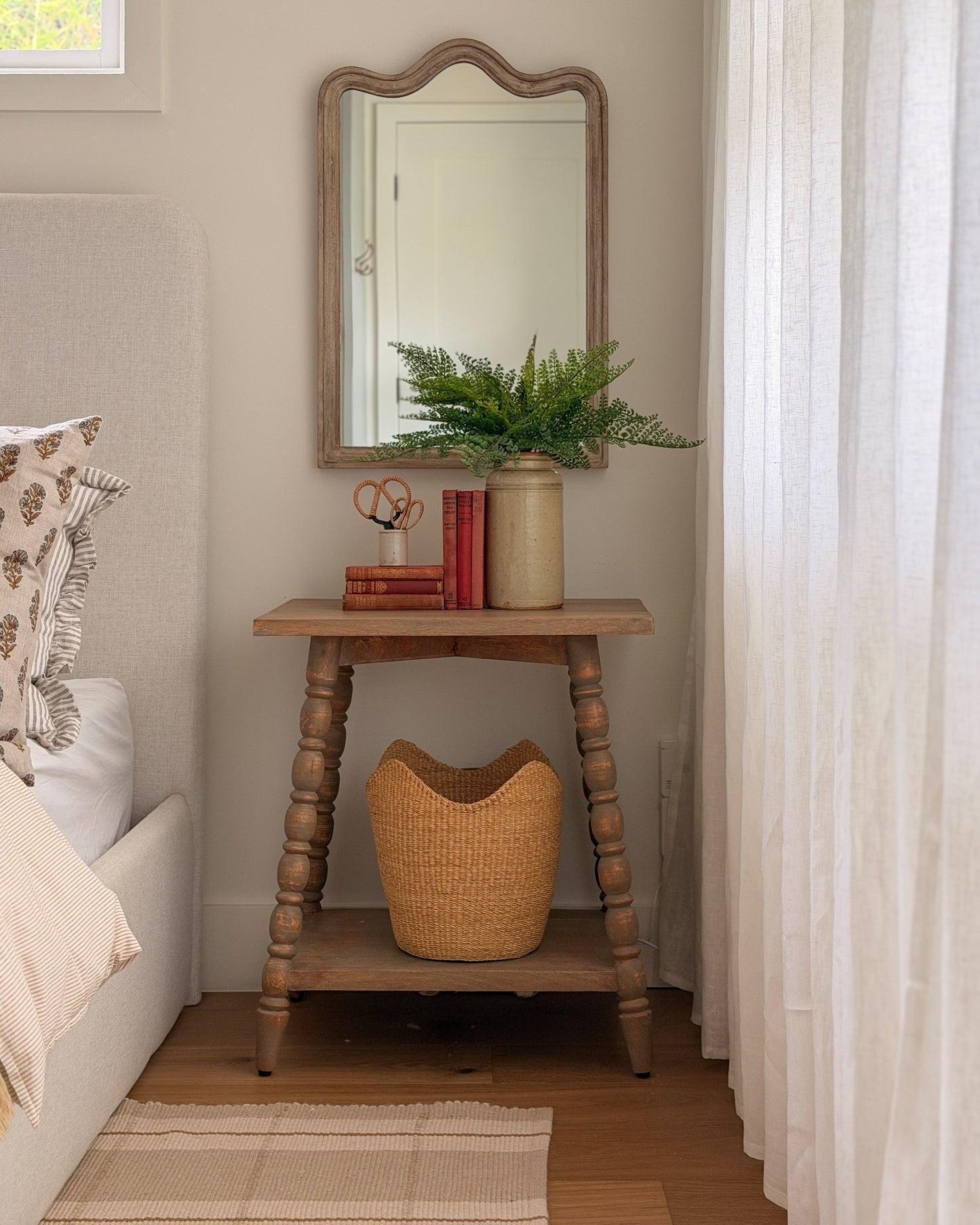 Rectangle Bobbin Side Table