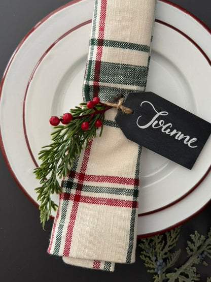 Pine & Berry Sprigs | Set of 4